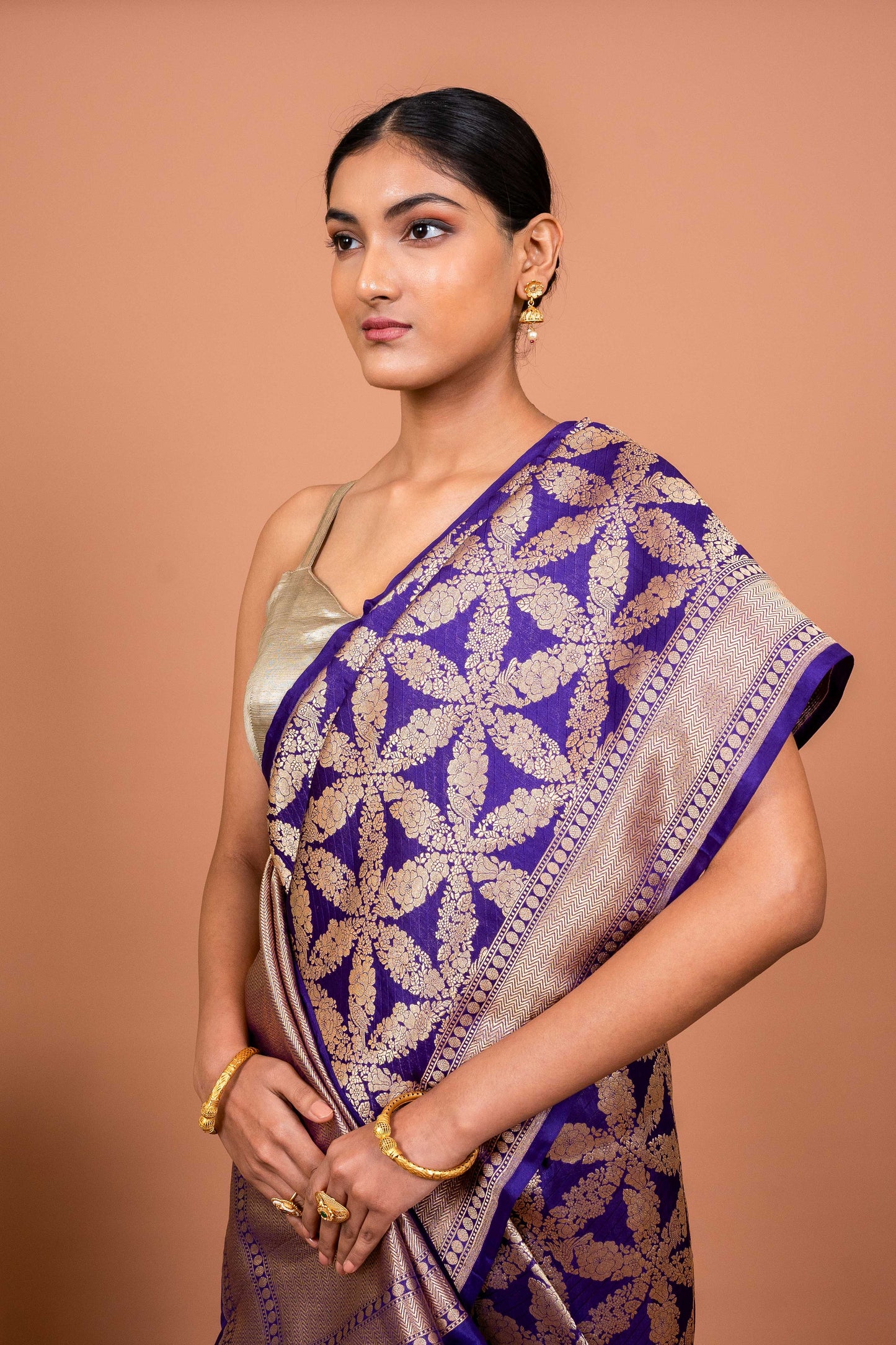 Nasreen Handwoven Banaras Saree