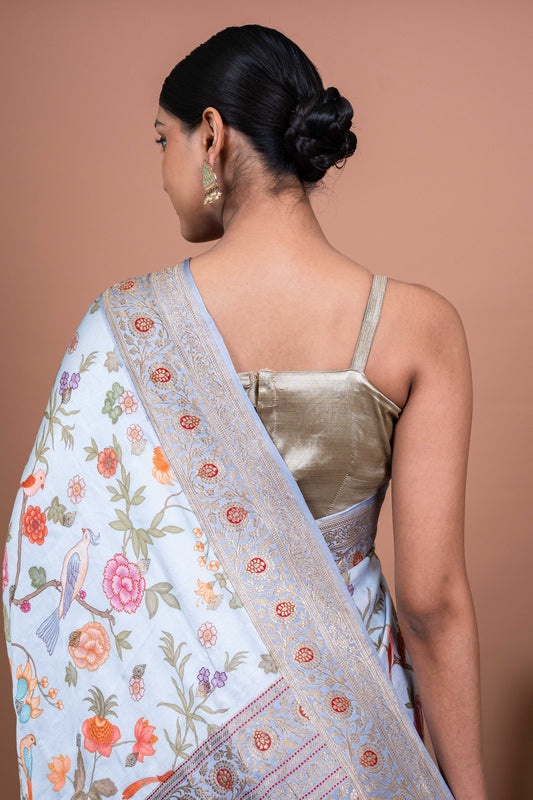 Vaana Handwoven Banaras Saree