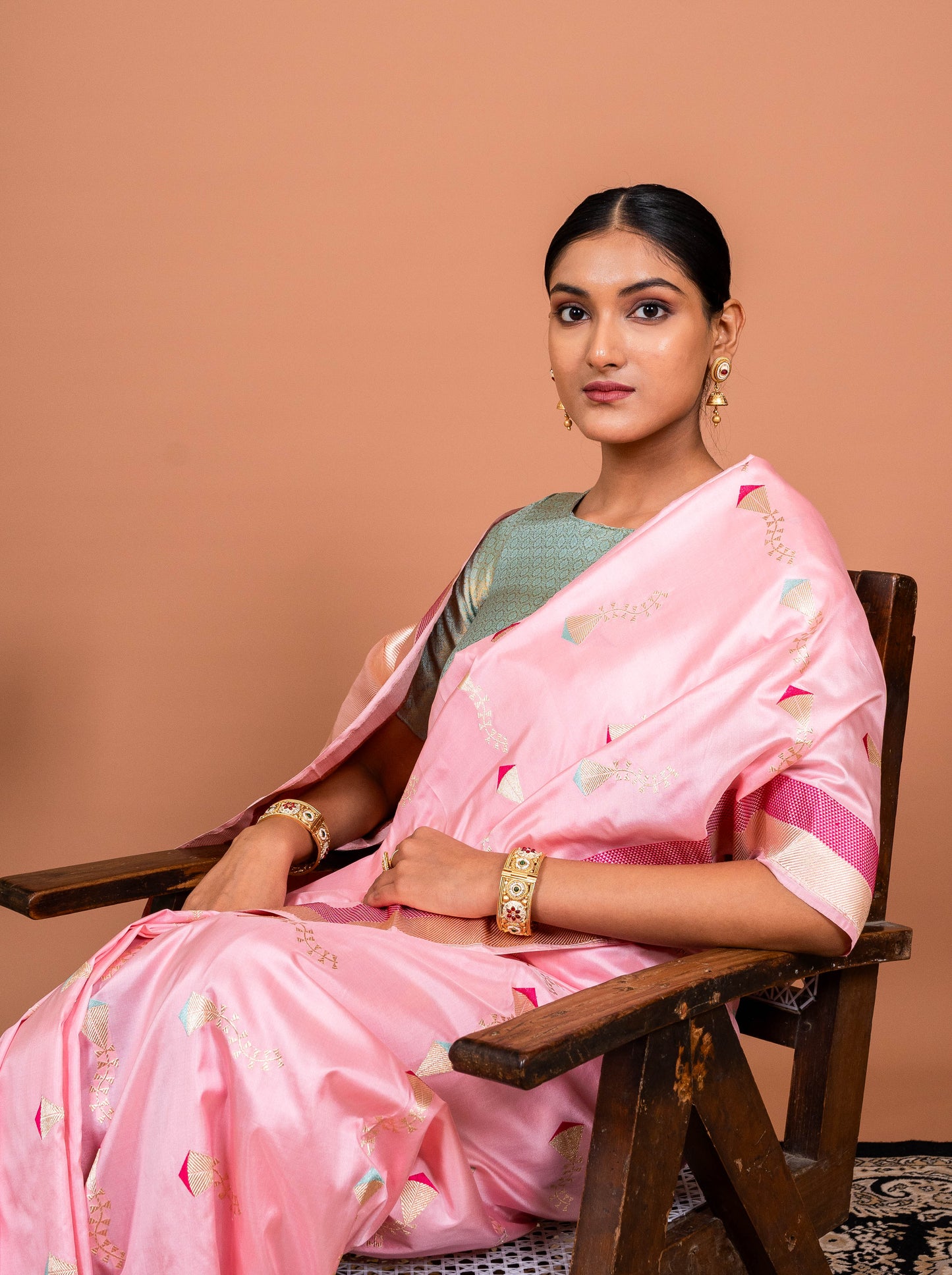 Patang Handwoven Banaras Saree