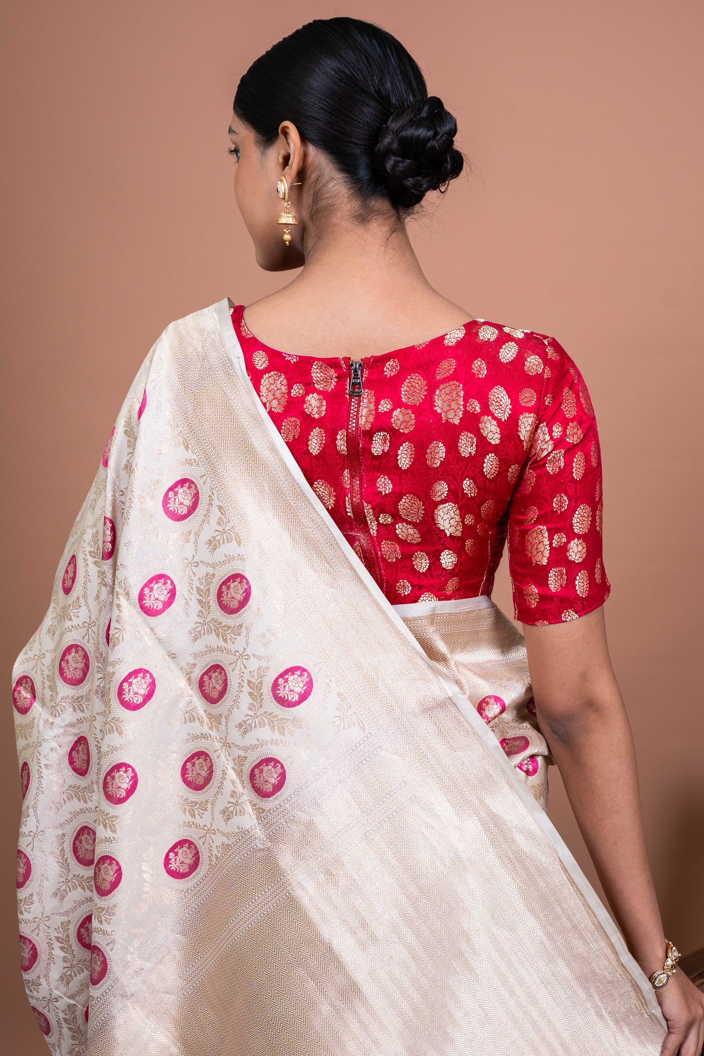 Gul Handwoven Banaras Saree