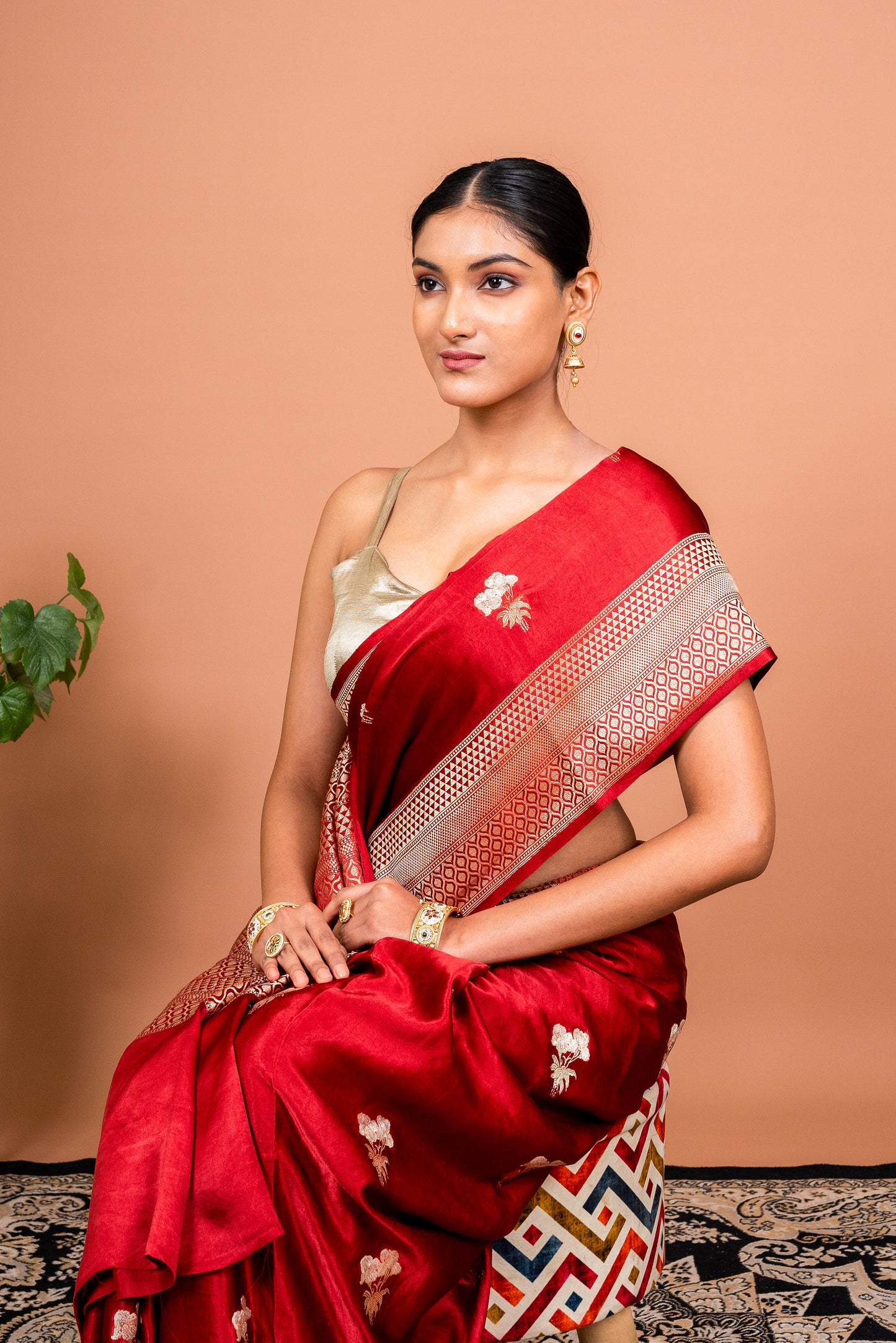 Tulip Handwoven Banaras Saree