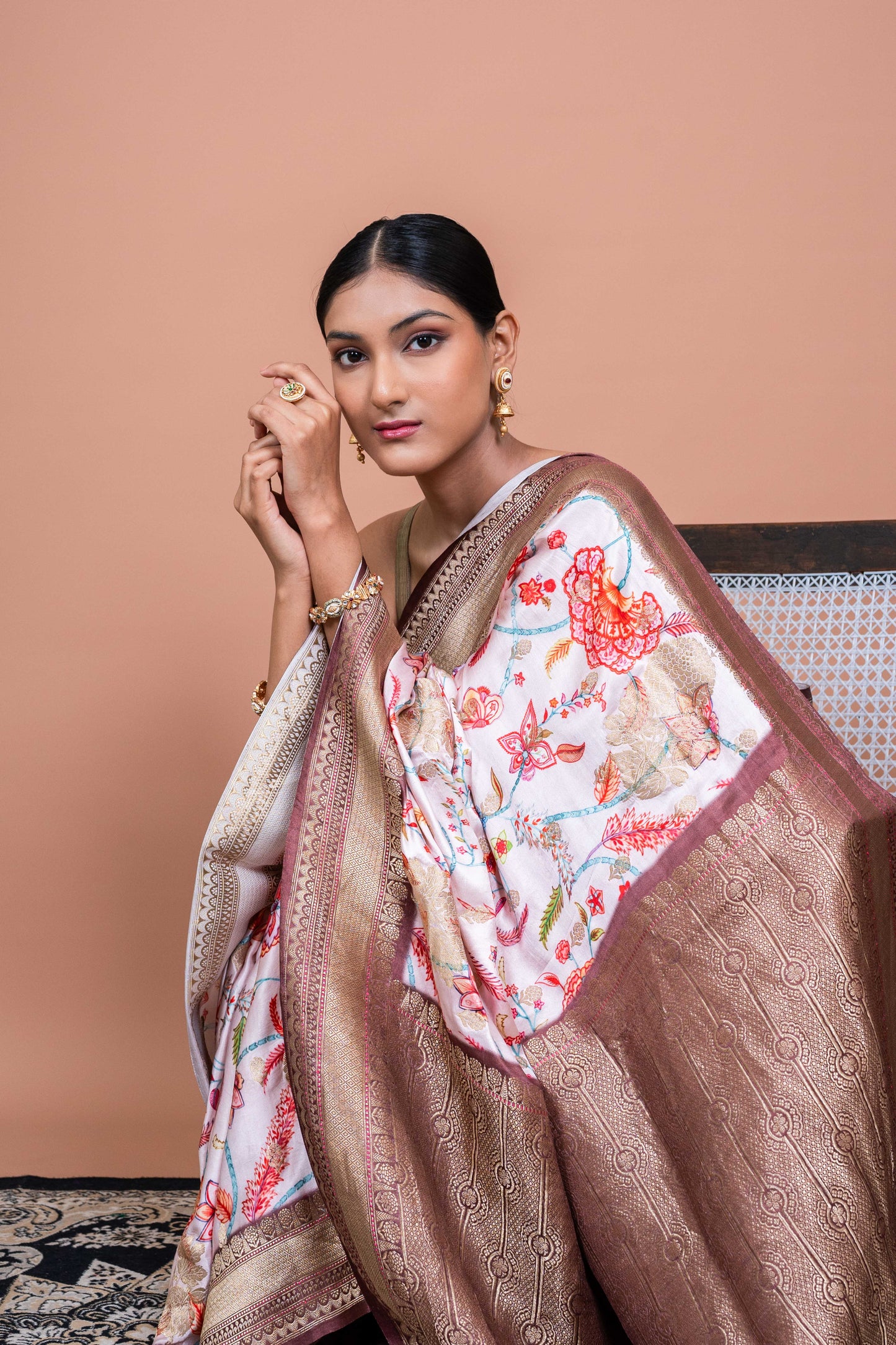 Vaana Handwoven Banaras Saree