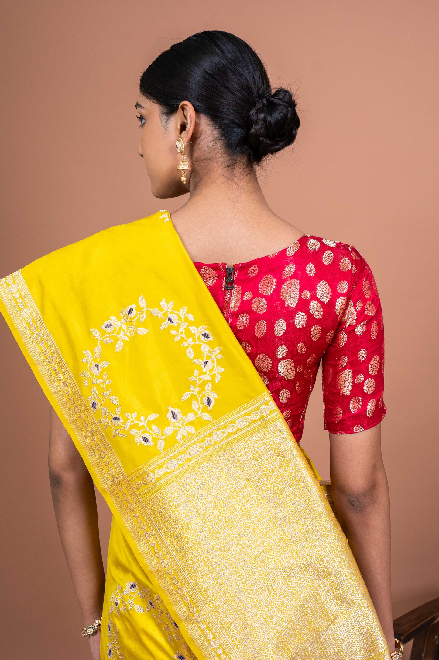 Chandramukhi Handwoven Banaras Saree