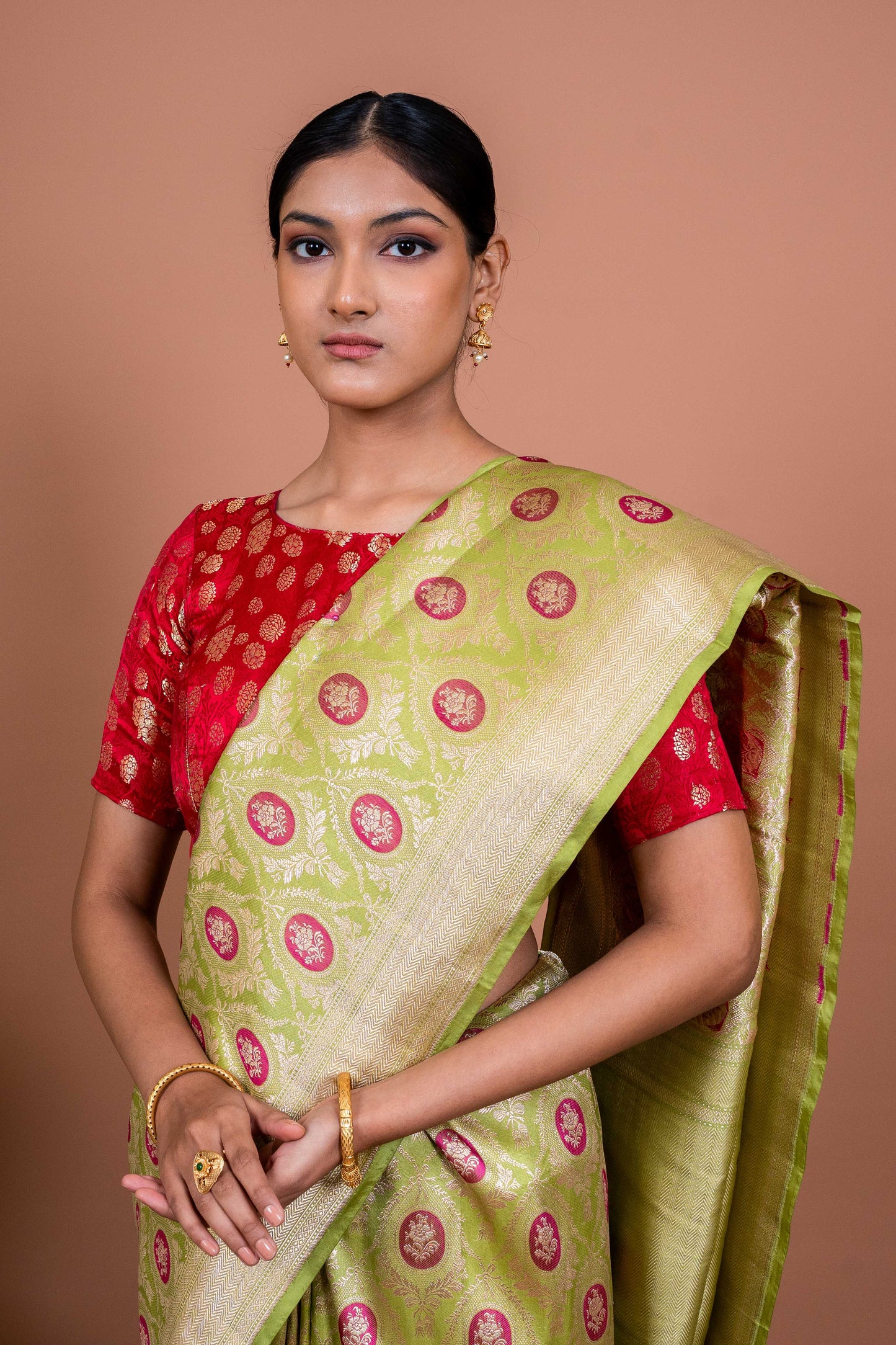 Gul Handwoven Banaras Saree