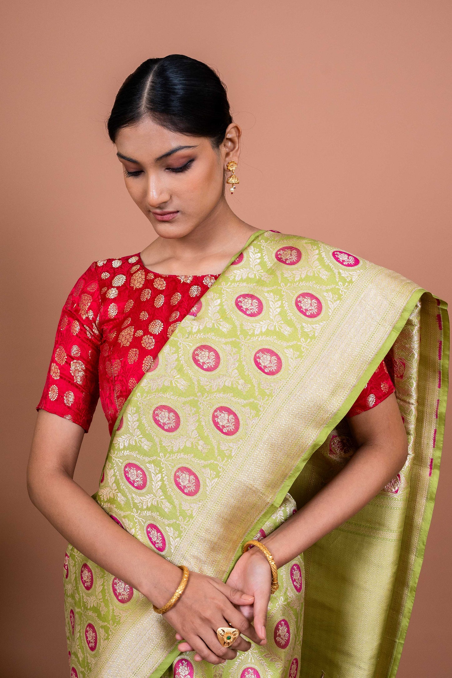 Gul Handwoven Banaras Saree