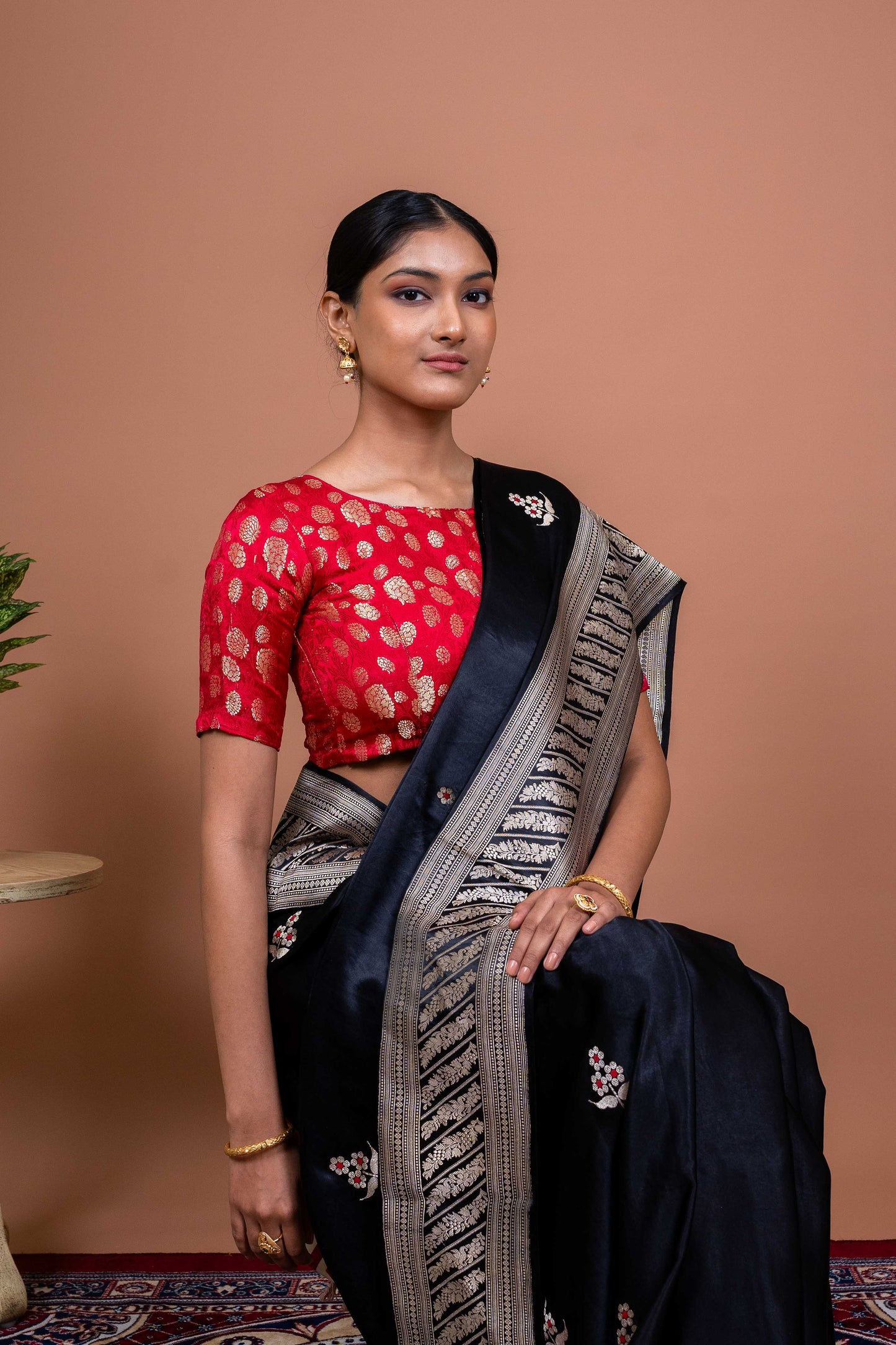 Heena Handwoven Banaras Saree
