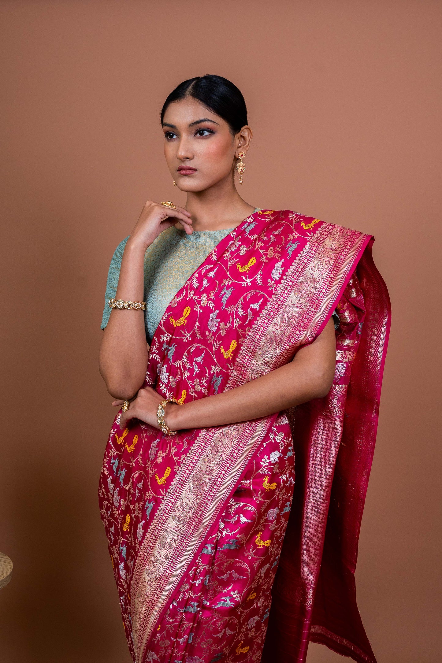 The Shikargah Handwoven Banaras Saree