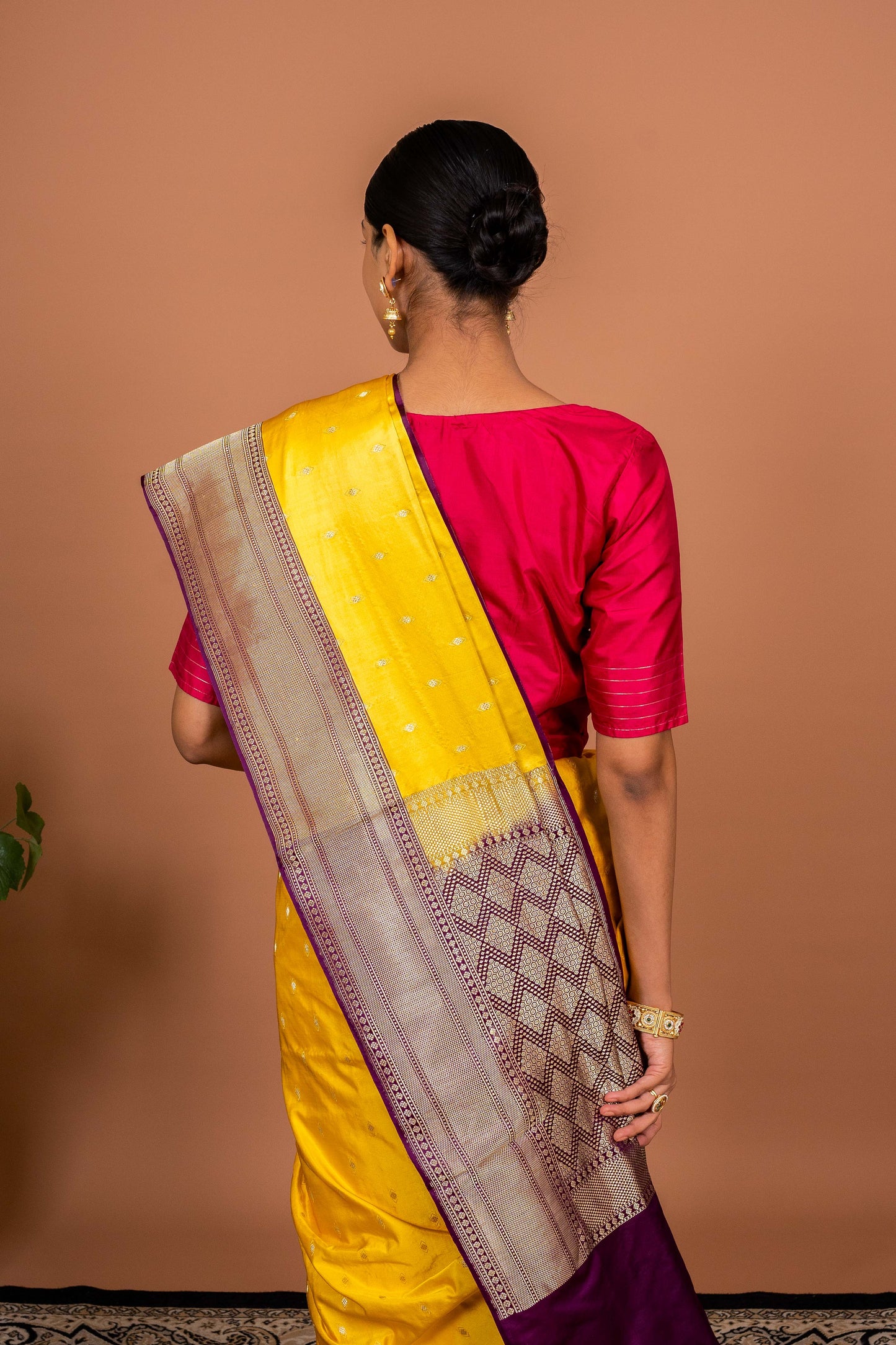 Kadhiyal Handwoven Banaras Saree