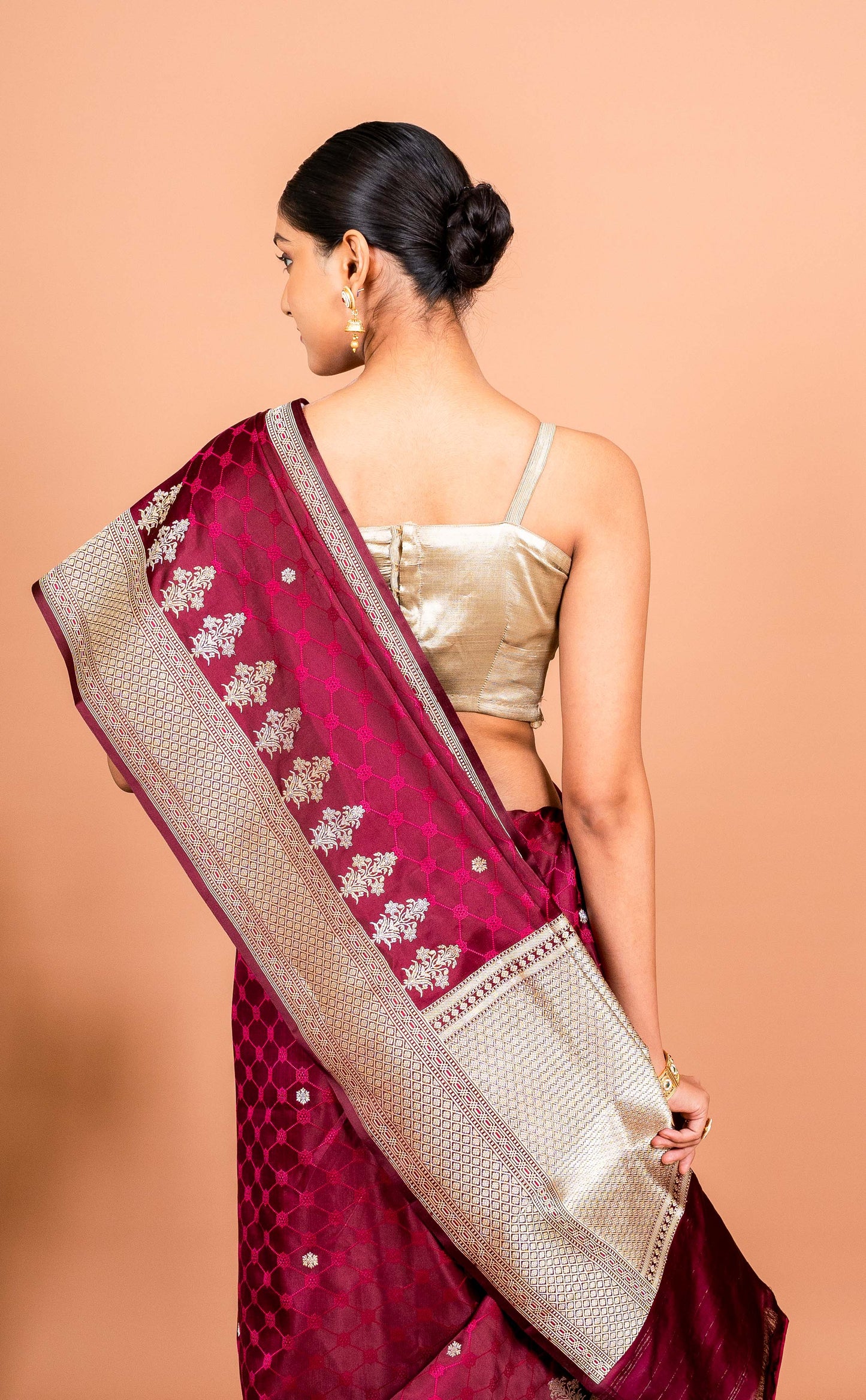Naaz Handwoven Banaras Saree