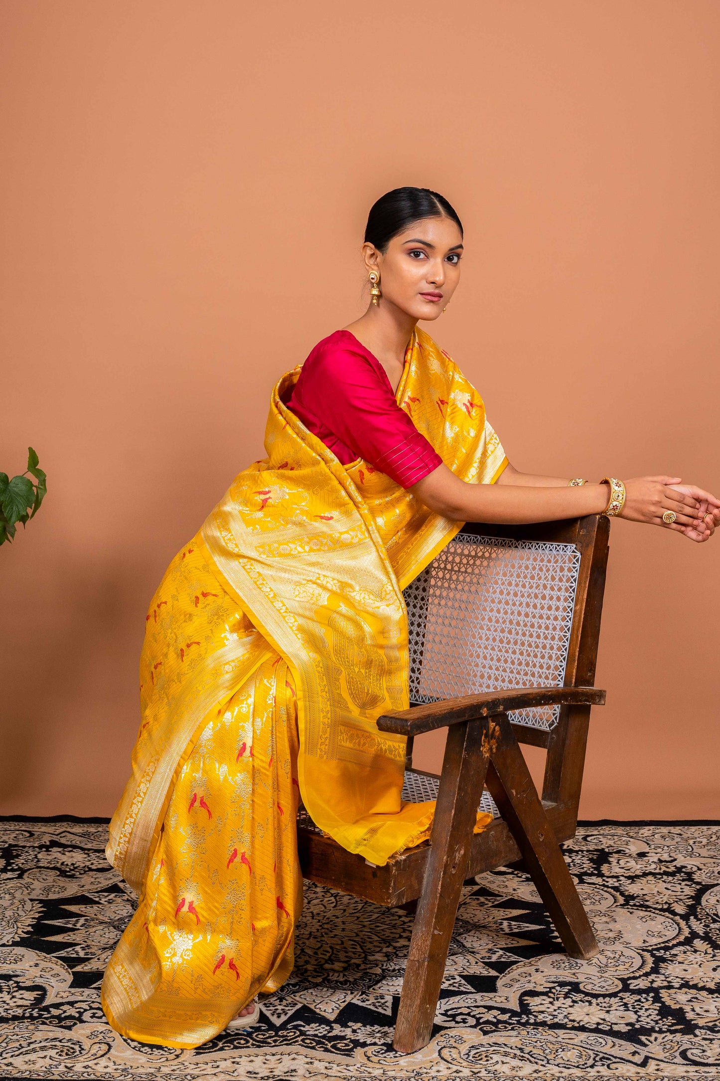 Gul Handwoven Banaras Saree