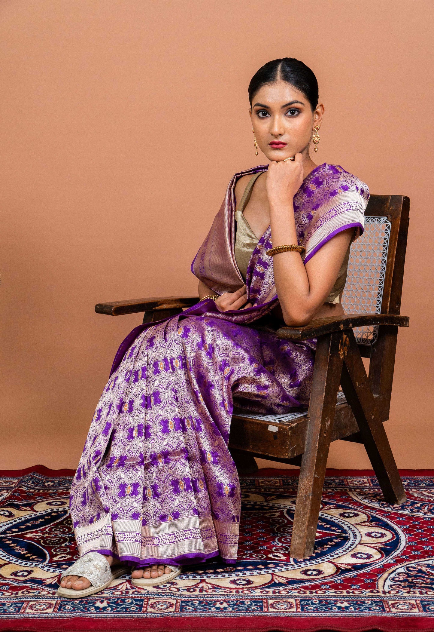 Gul Handwoven Banaras Saree