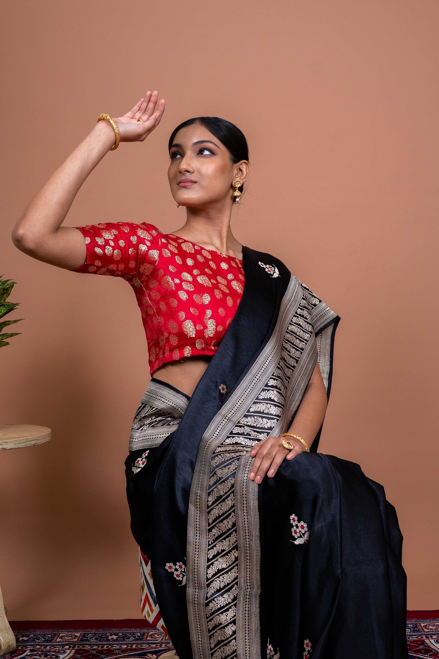 Heena Handwoven Banaras Saree