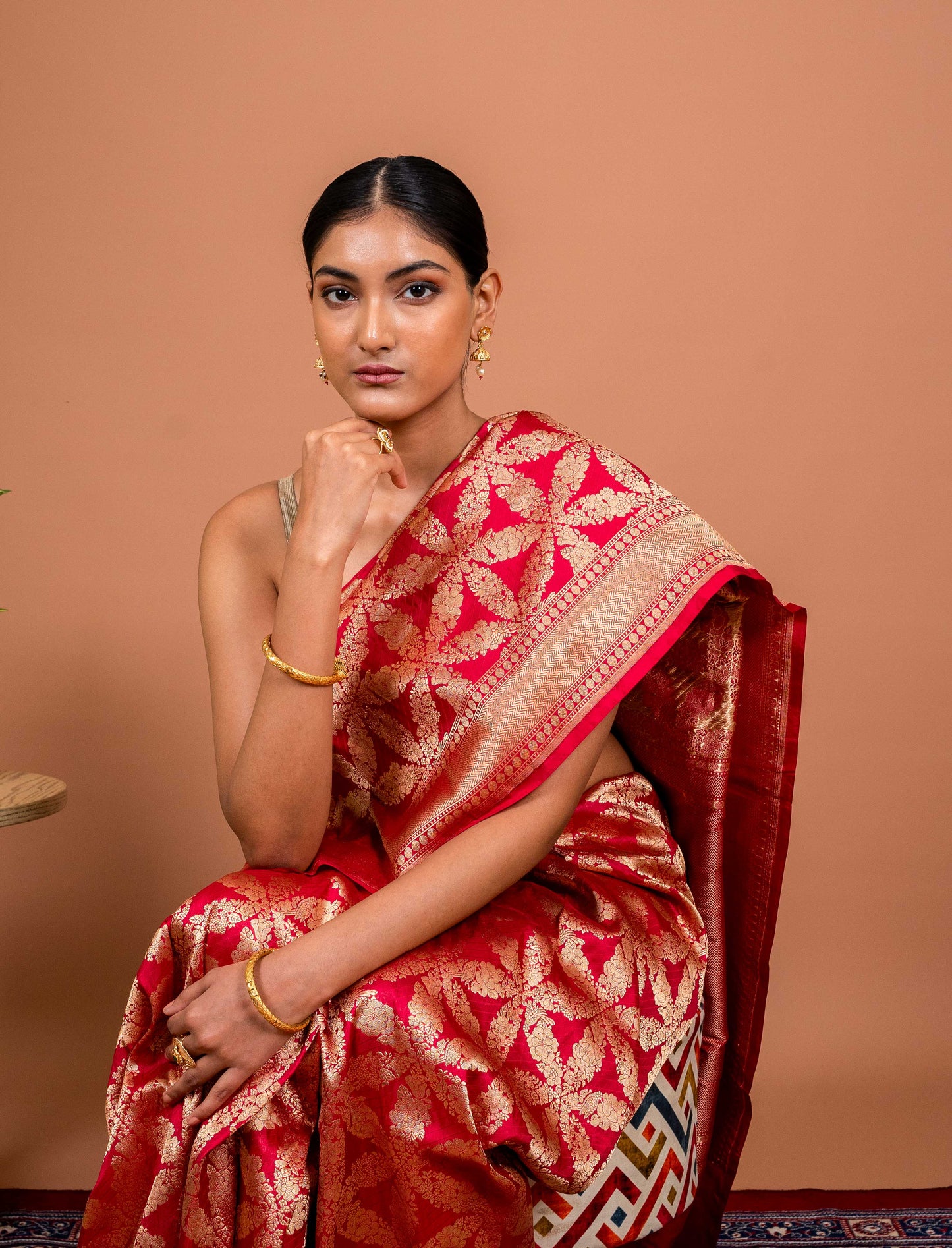 Nasreen Handwoven Banaras Saree