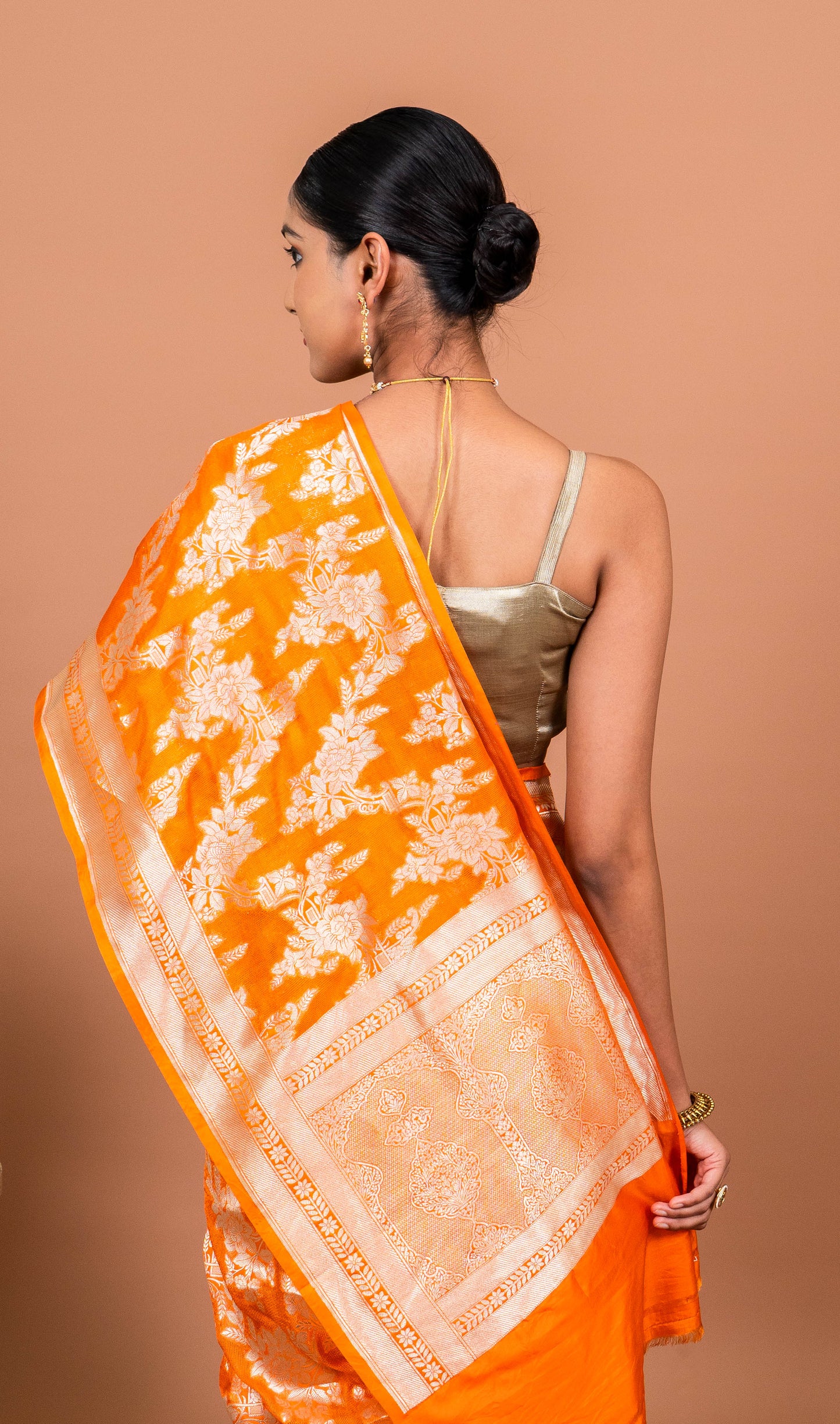Gul Handwoven Banaras Saree