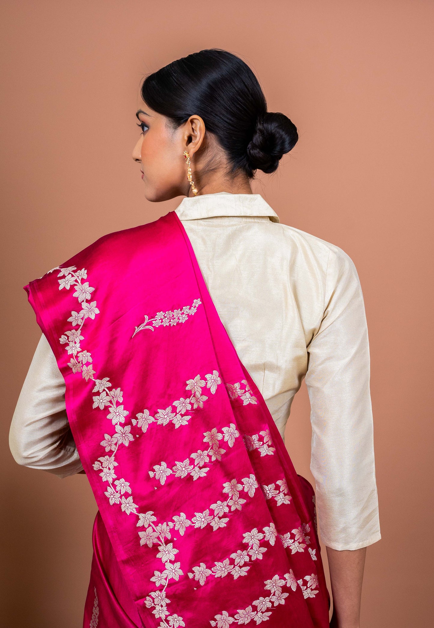 Lehar Boota Handwoven Banaras Saree