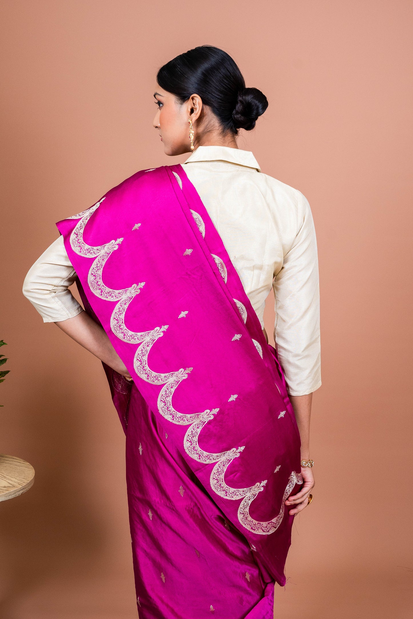 Necklace Handwoven Banaras Saree