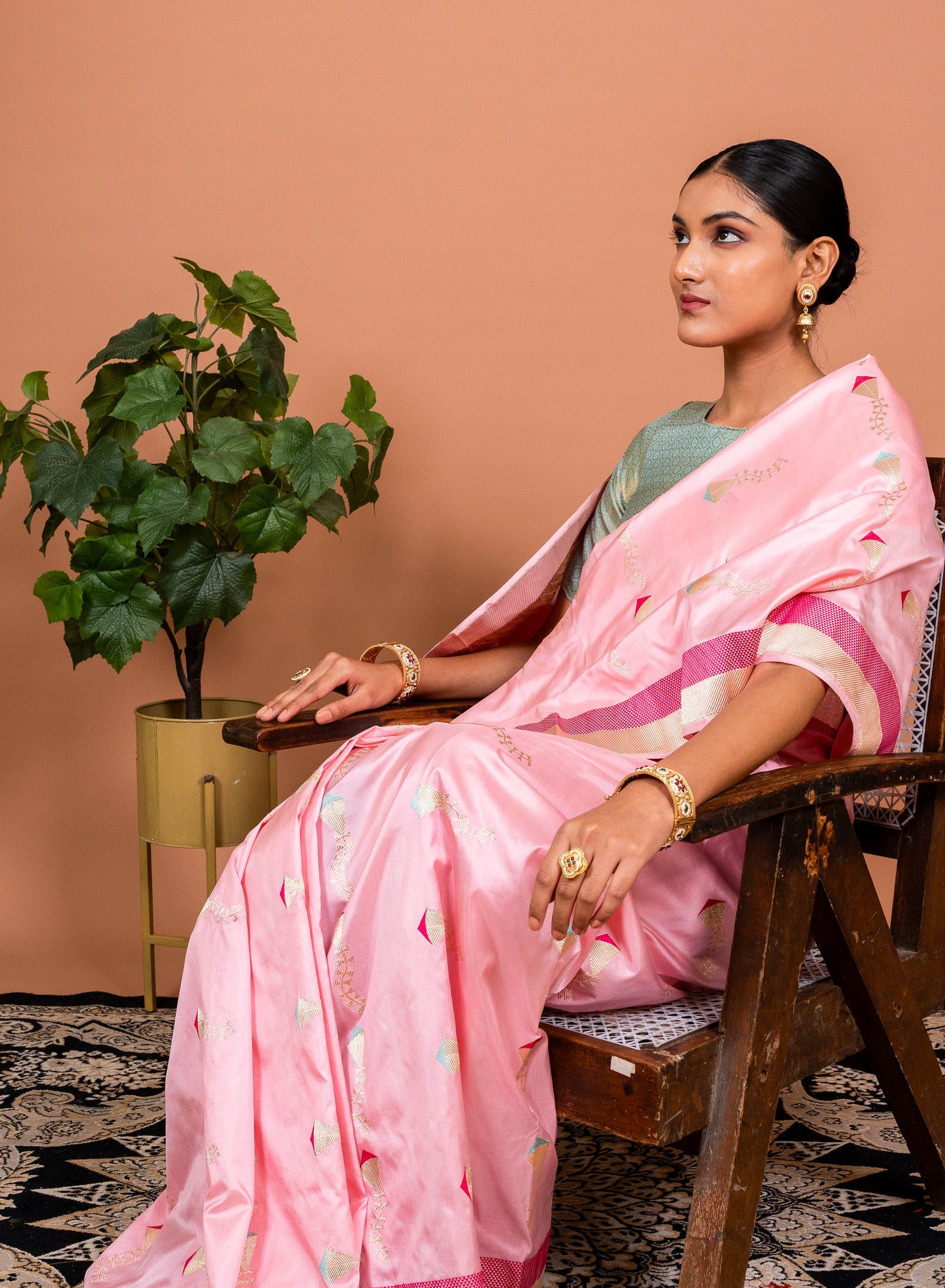 Patang Handwoven Banaras Saree