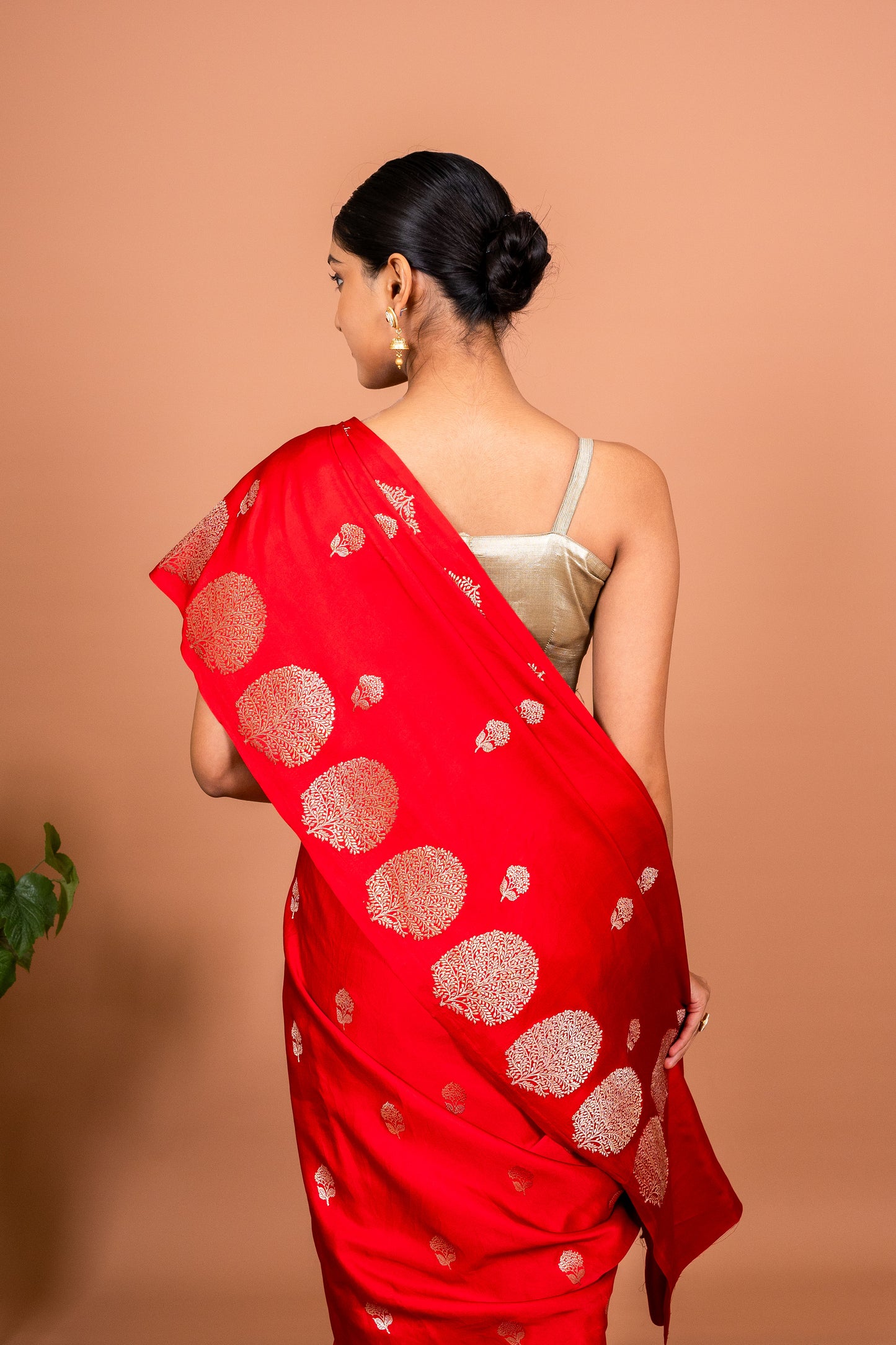 Peepal Handwoven Banaras Saree