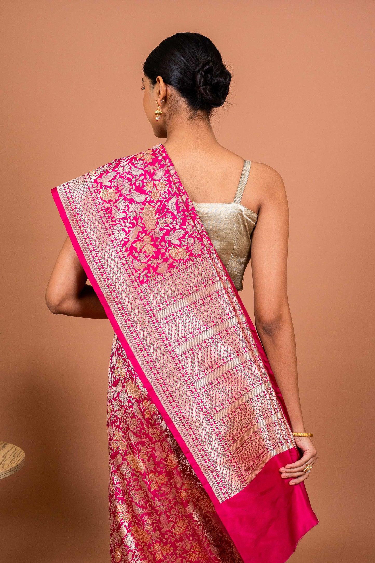 Shikar Gul Handwoven Banaras Saree