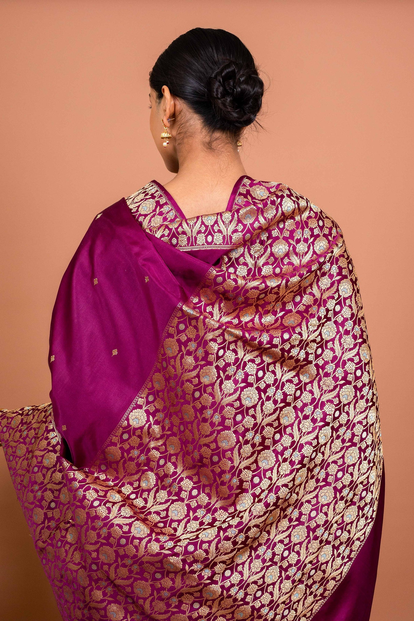 Kadhiyal Handwoven Banaras Saree