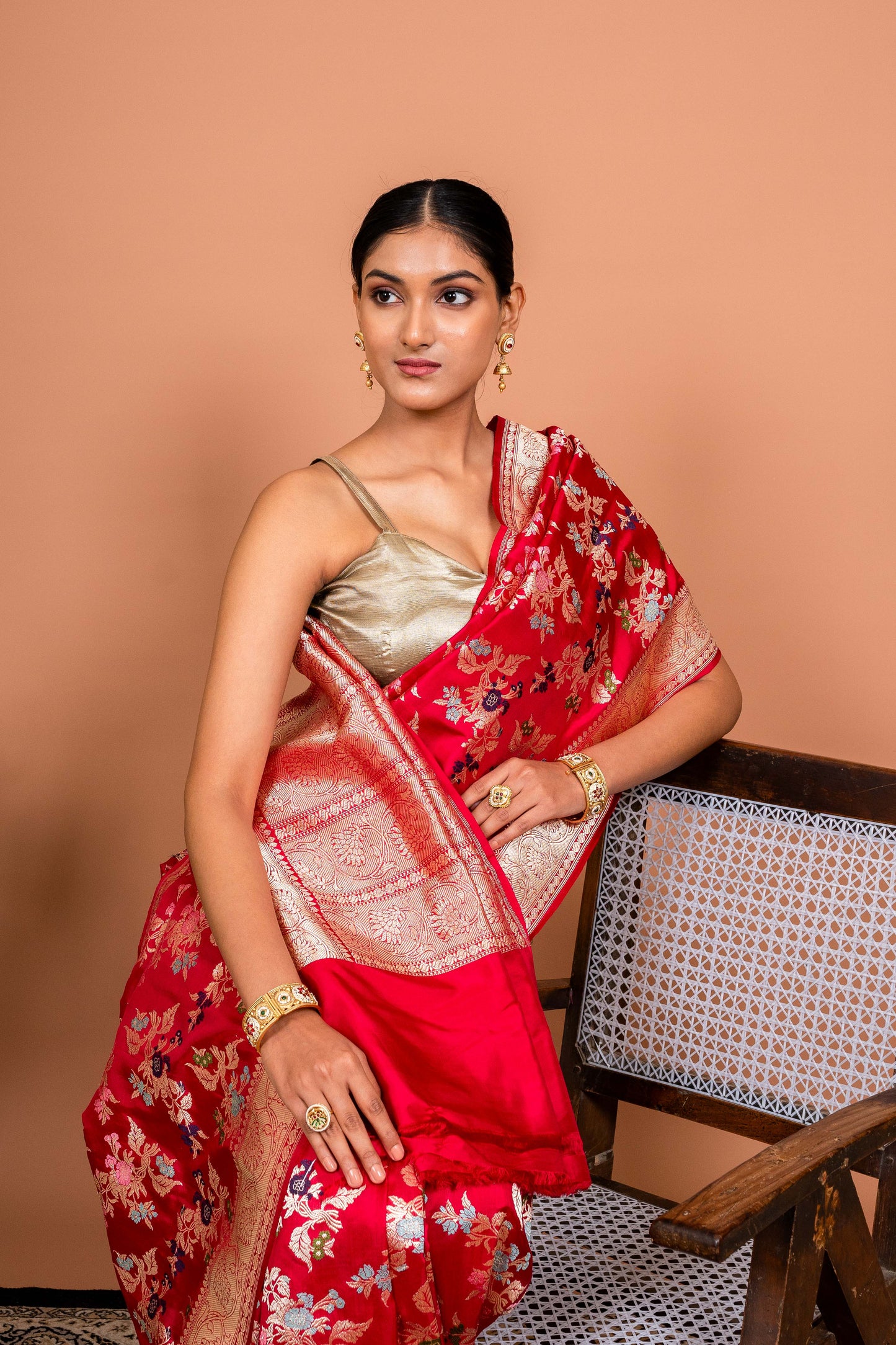 Nikhar Handwoven Banaras Saree