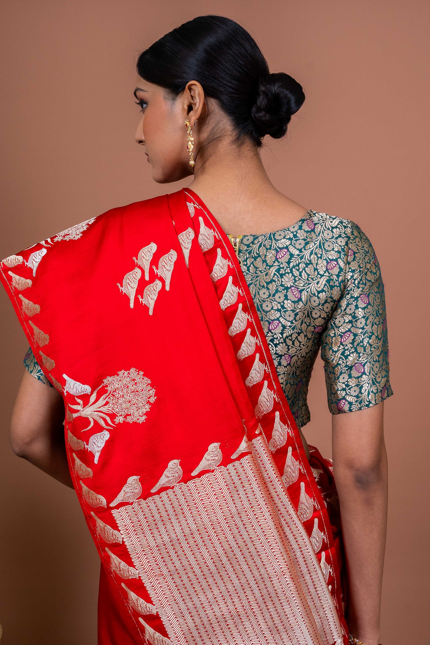 Parinda Handwoven Banaras Saree