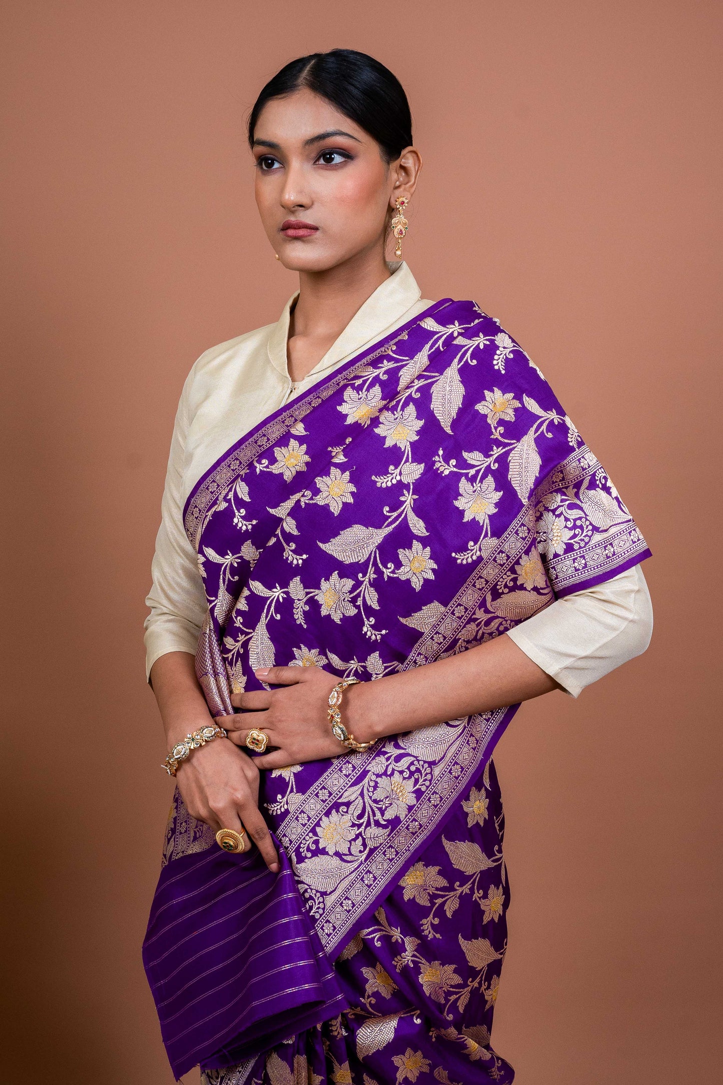 Phool Patti Handwoven Banaras Saree