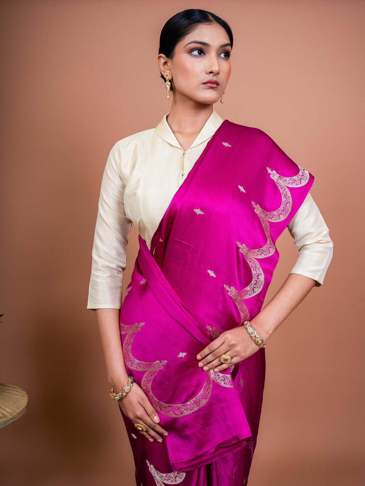 Necklace Handwoven Banaras Saree