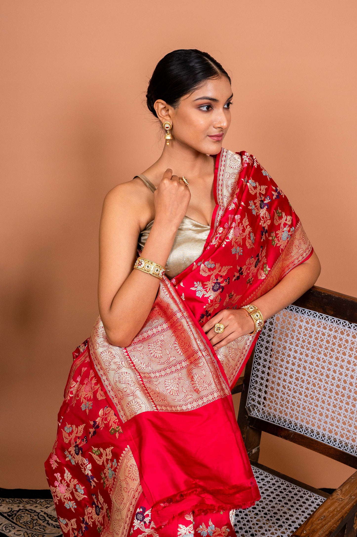 Nikhar Handwoven Banaras Saree