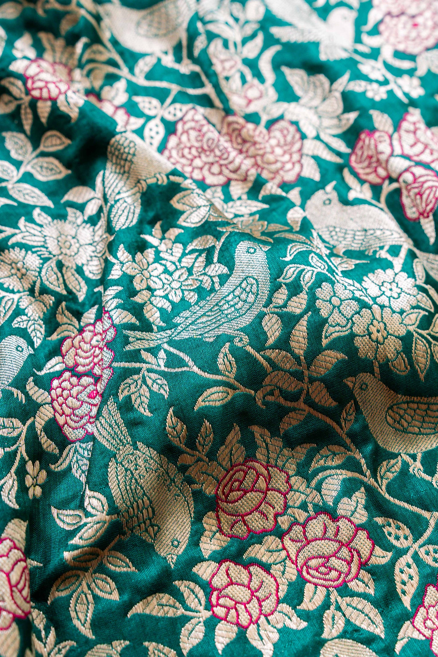 Gul Handwoven Banaras Saree