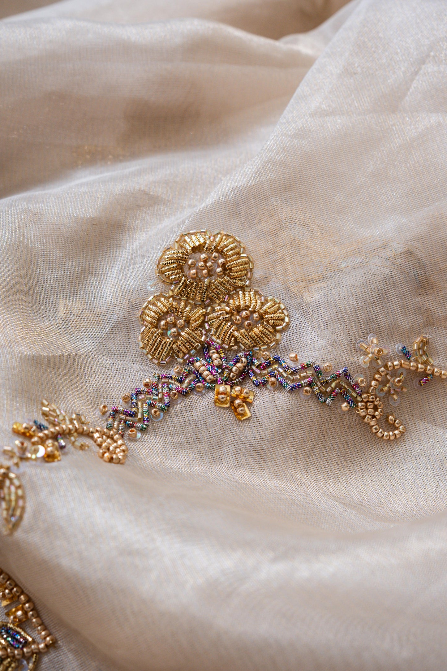 Mayur Pallu Handwoven Banaras Saree