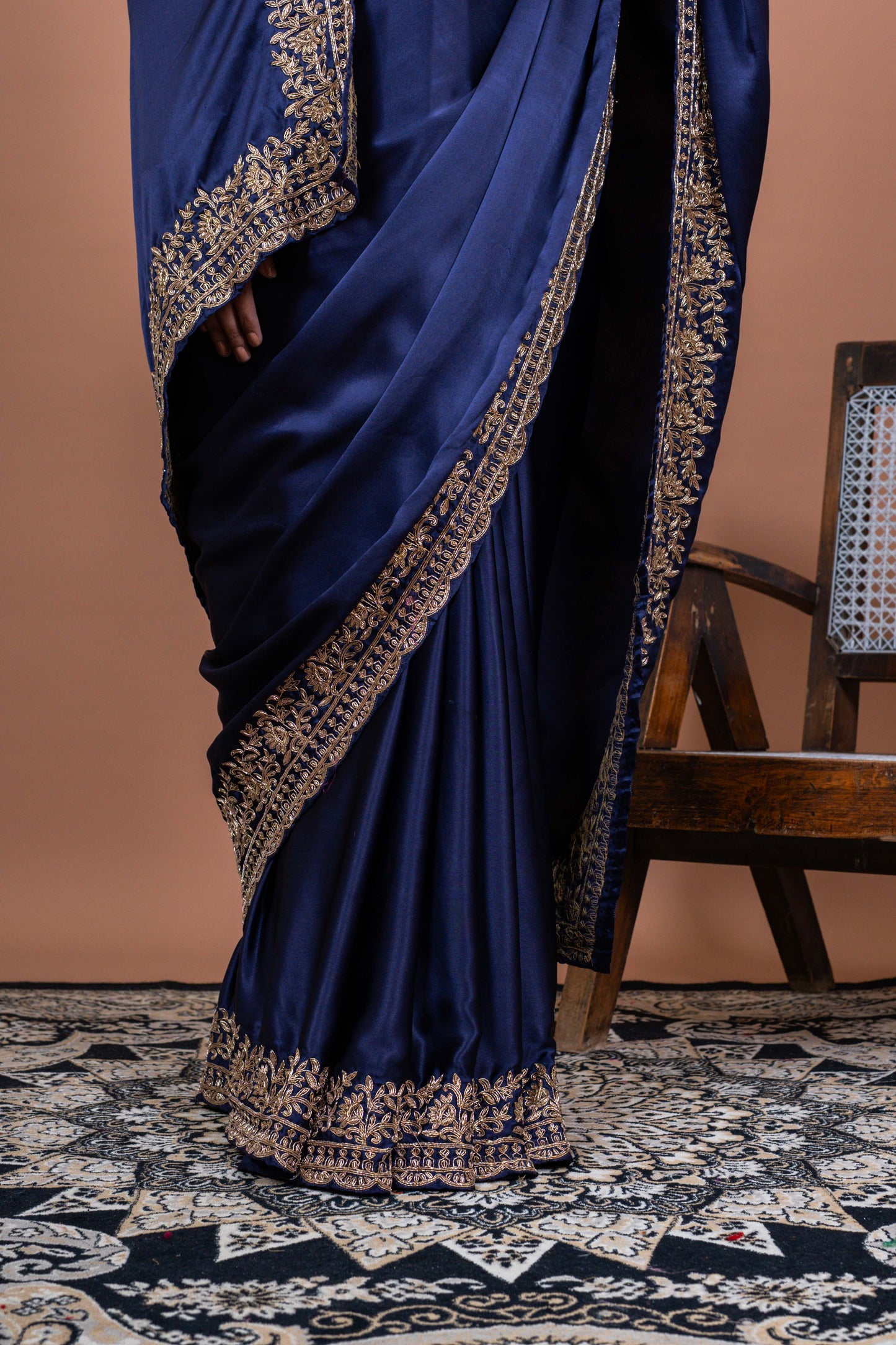 Dhaara Handwoven Banaras Saree
