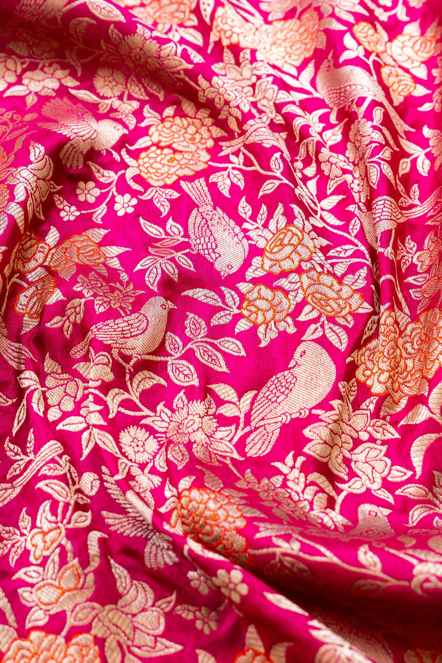 Shikar Gul Handwoven Banaras Saree