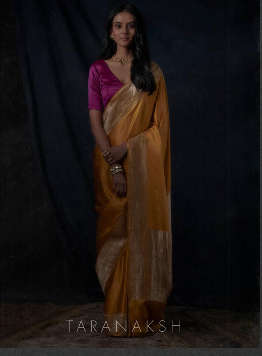 "Minakshi" Pure Banarasi Silk Saree