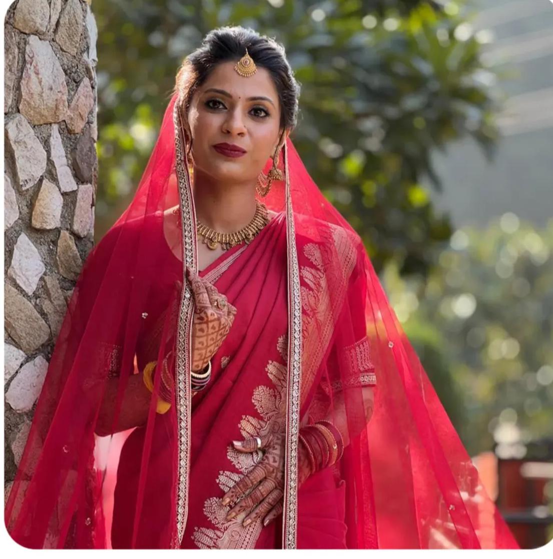 "Smriti" Pure Banarasi Silk Saree