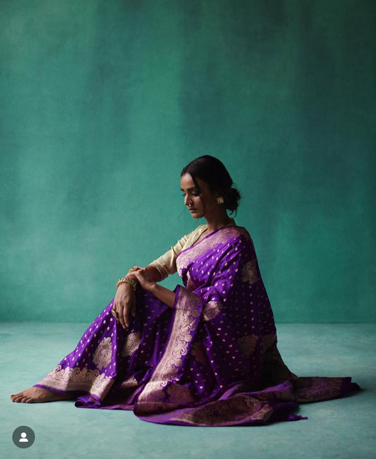 "Sabhyati " Pure Banarasi Silk Saree