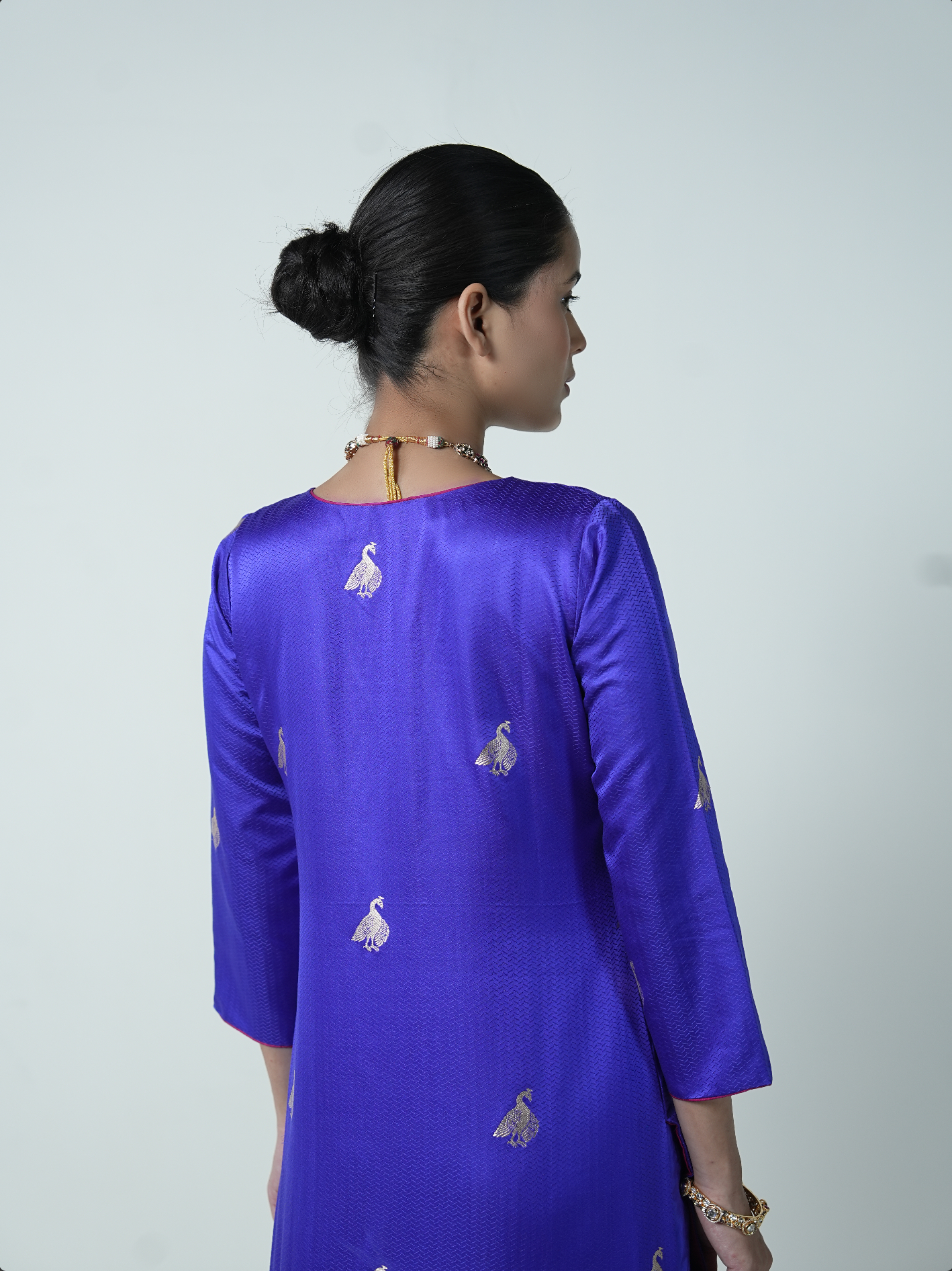 Megha Meena – Royal Purple Ethnic Suit for Women