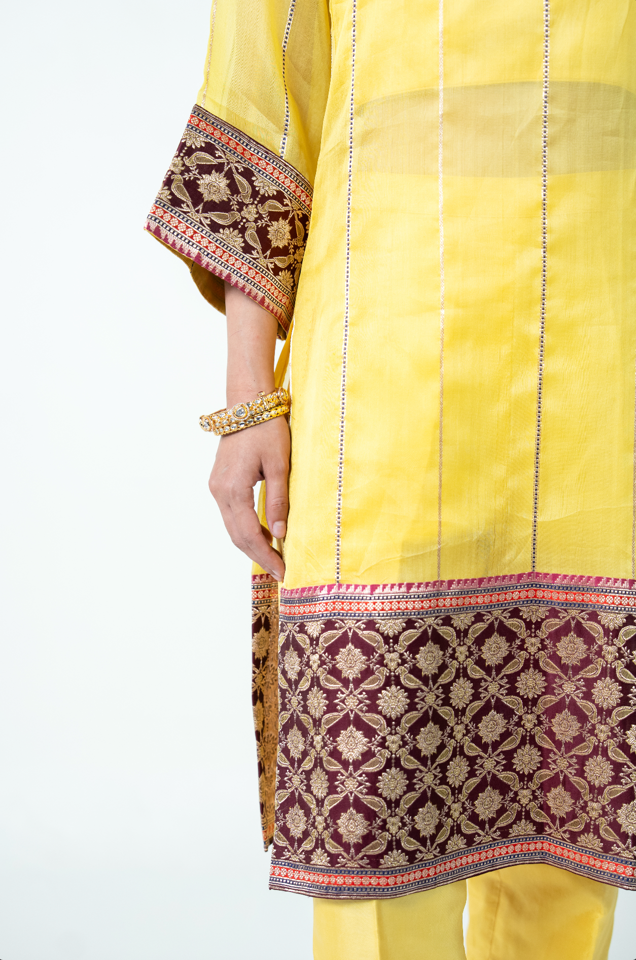 Vihaan – Radiant Yellow Ethnic Suit for Women