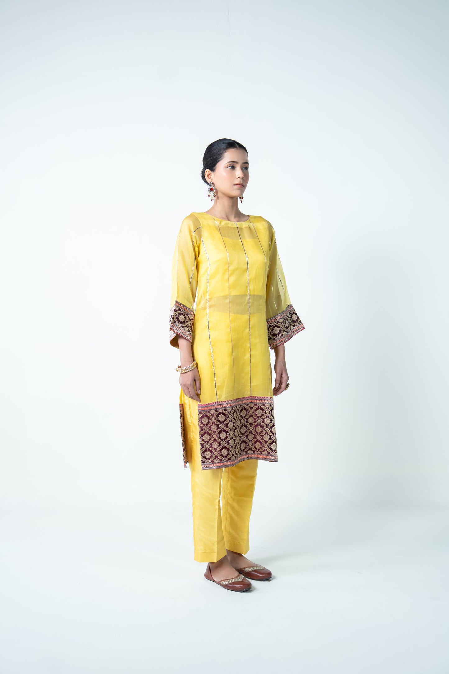 Vihaan – Radiant Yellow Ethnic Suit for Women