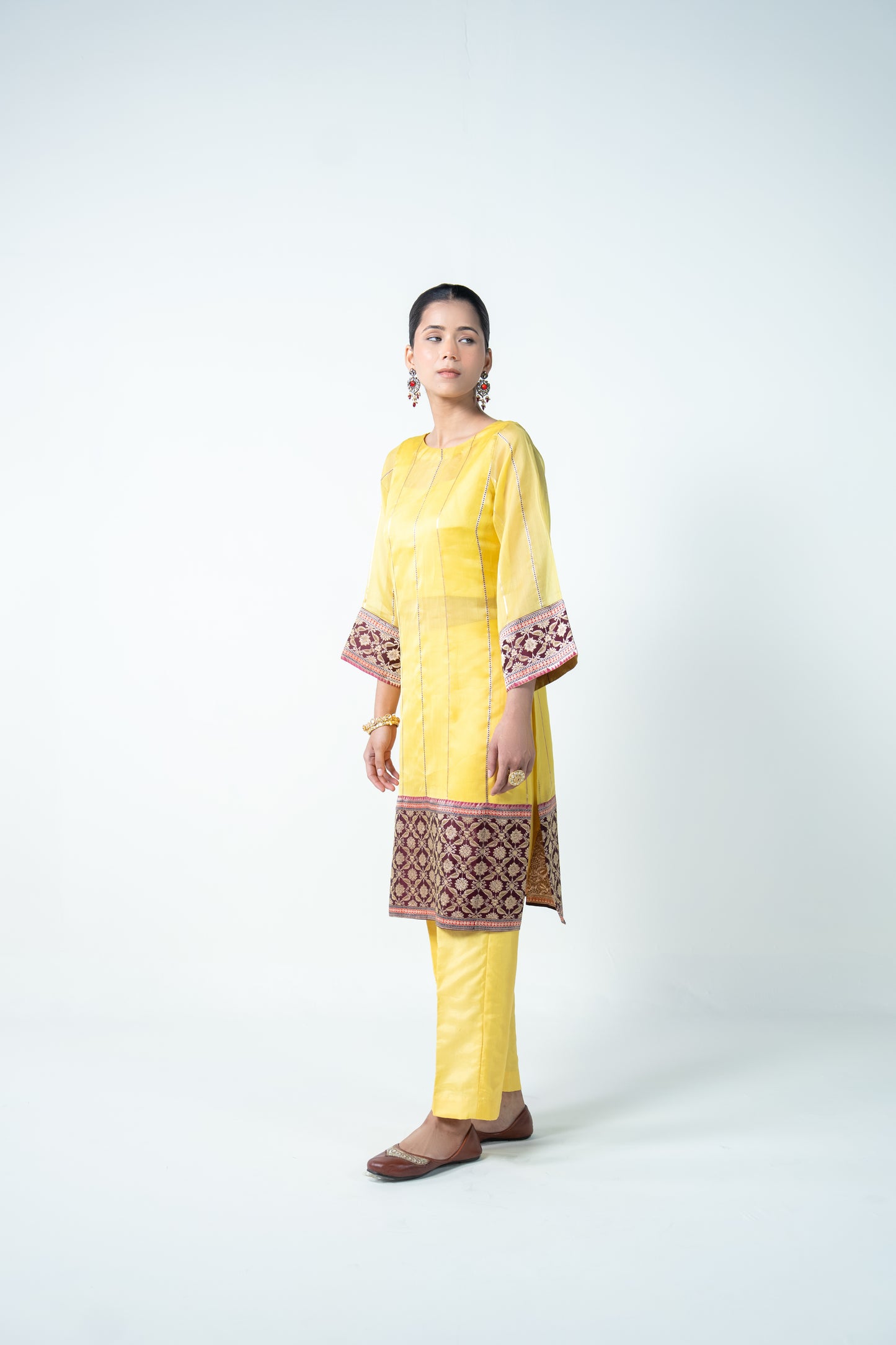 Vihaan – Radiant Yellow Ethnic Suit for Women