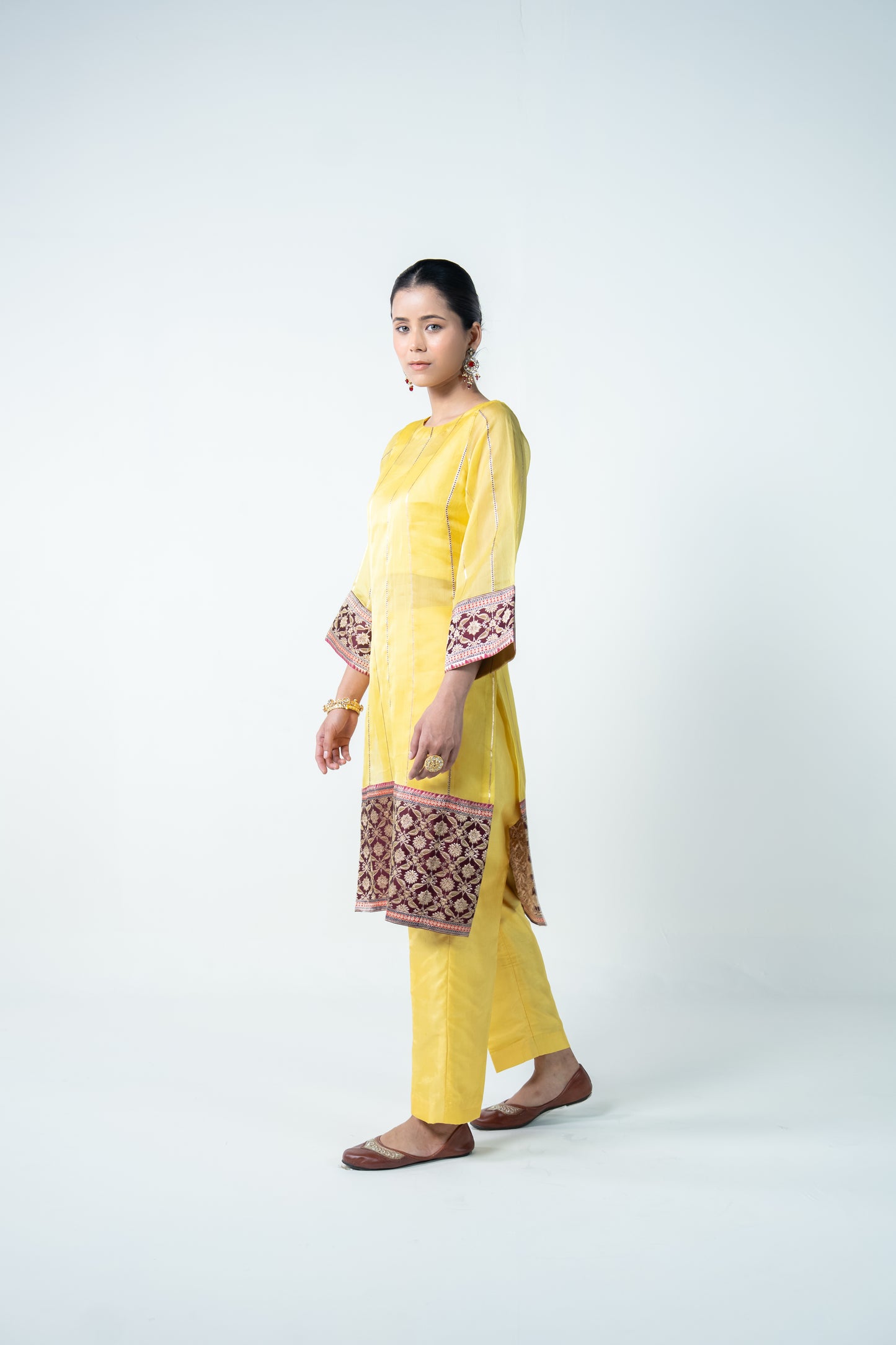 Vihaan – Radiant Yellow Ethnic Suit for Women