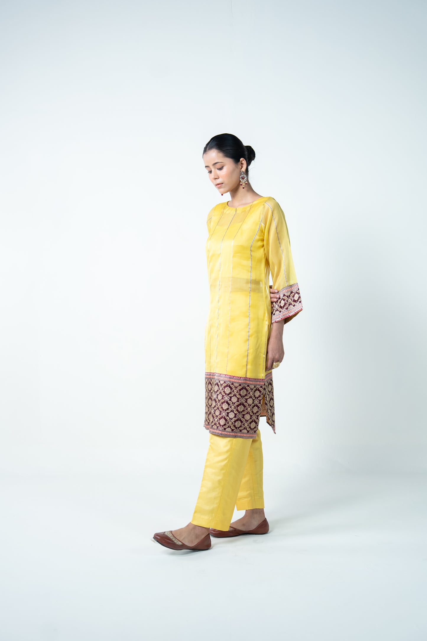 Vihaan – Radiant Yellow Ethnic Suit for Women