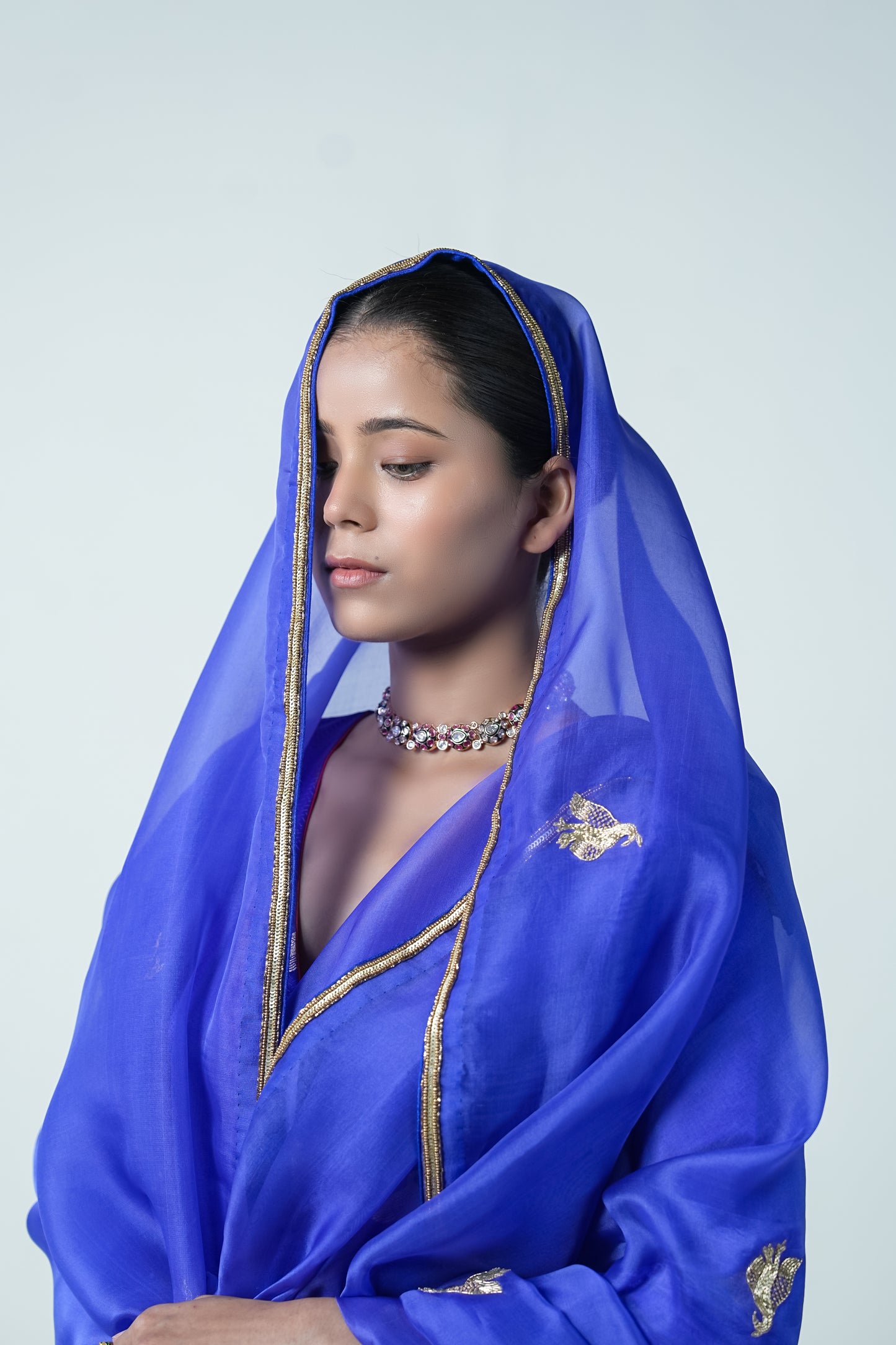 Megha Meena – Royal Purple Ethnic Suit for Women