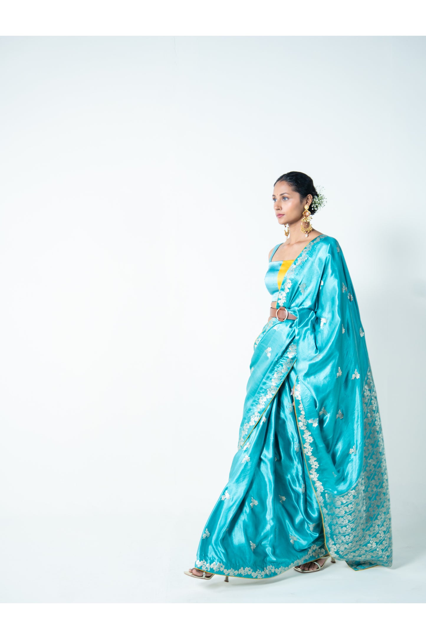 Leher – Blue Banarasi Saree for Women