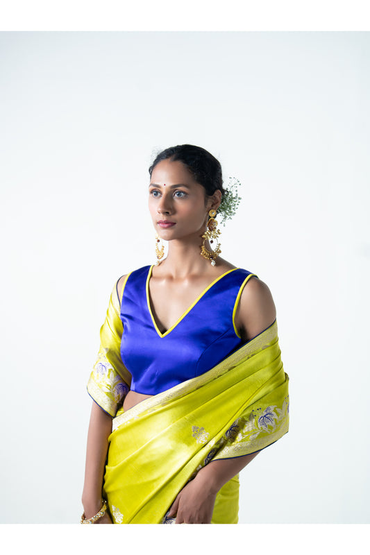 Veena – Green Banarasi Saree for Women