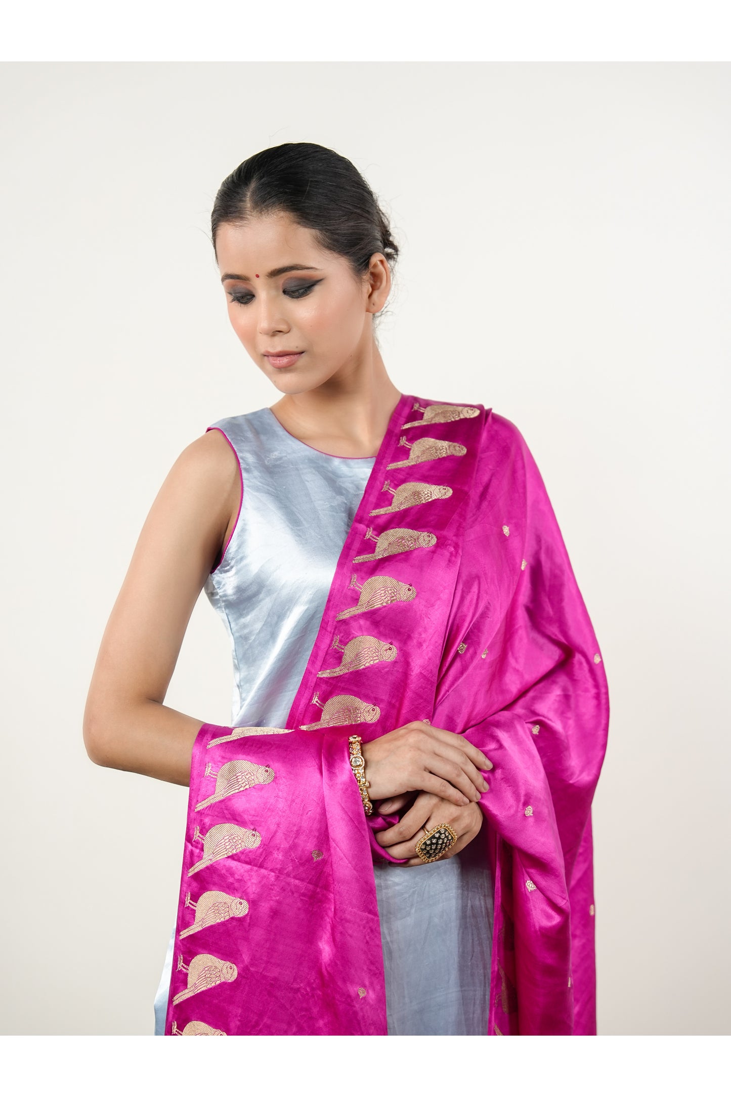 Divya – Elegant Blue Ethnic Suit for Women