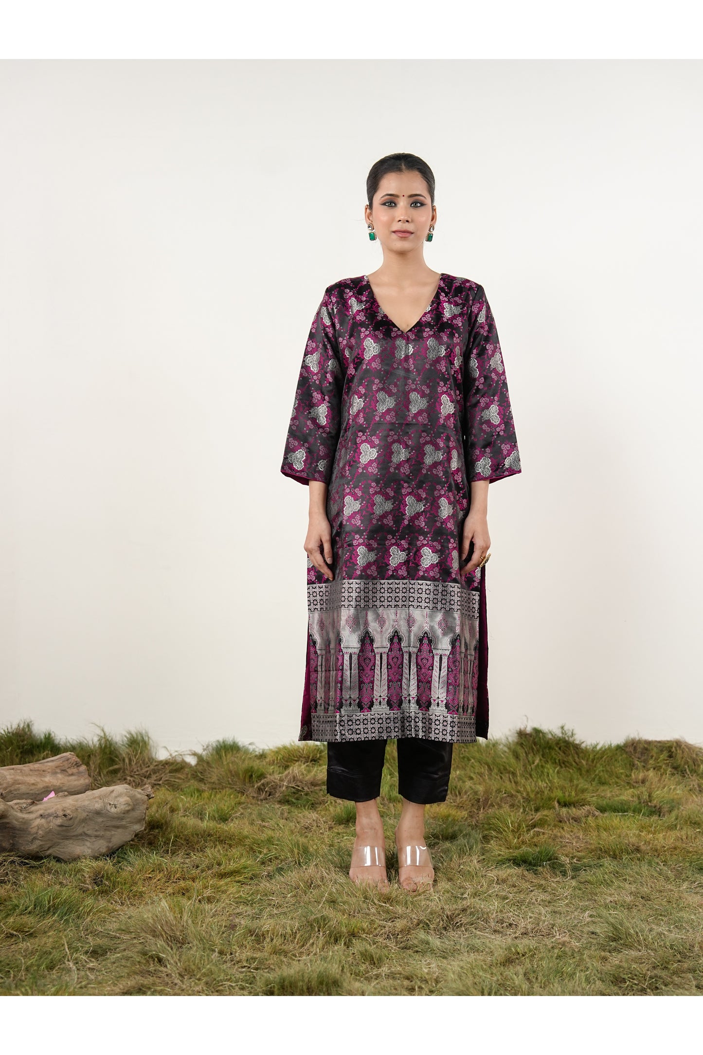 Nirja – Timeless Black Ethnic Suit for Women