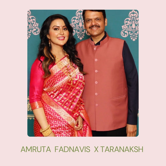 "Badaam Jaal" Pure Banarasi Silk Saree With Real Zari