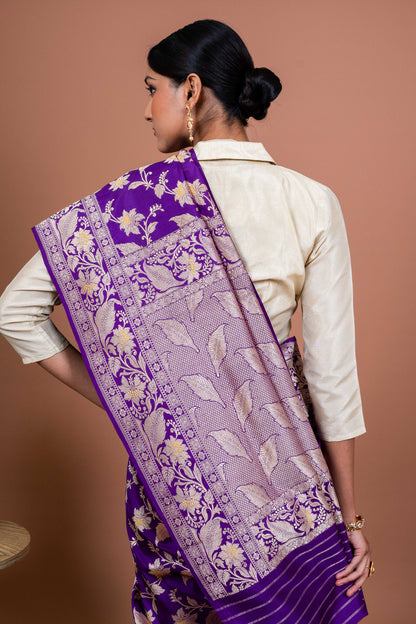 Phool Patti Handwoven Banaras Saree