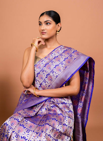 Gul Handwoven Banaras Saree